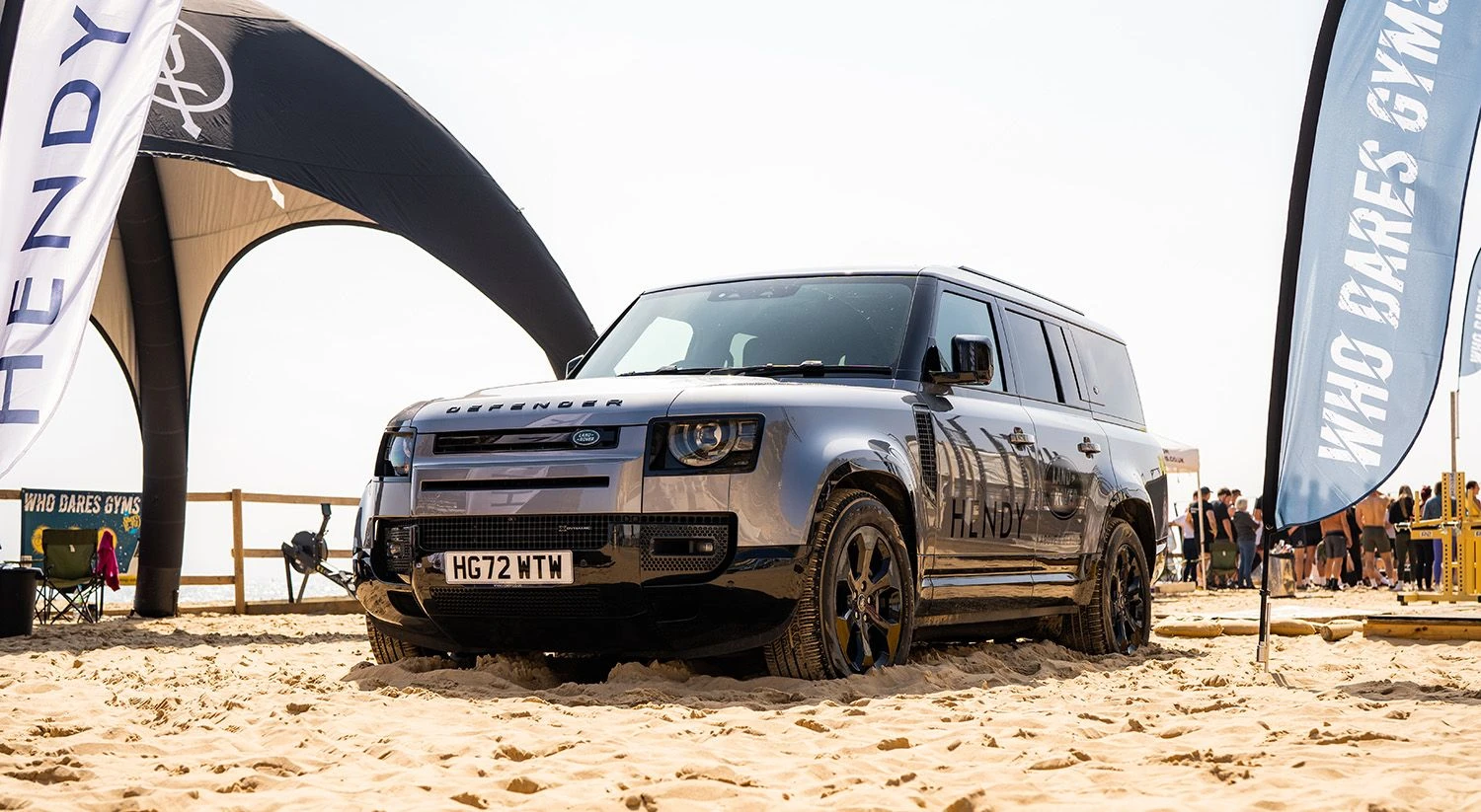 Land Rover Christchurch heads to the beach for summer fitness programme